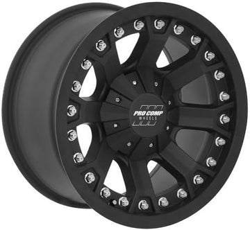 Pro Comp Alloys Series 33 Wheel with Flat Black Finish (17x9/5x127mm)