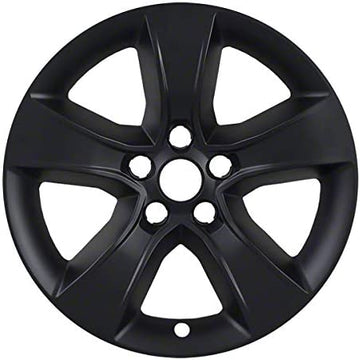 Fits 11-14 Dodge Charger 17" Steel Wheels-Matte Black Wheel Skins IMP352BLK
