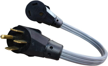 AP Products 16-00571 Flat Wire Adapter 10/3 Gauge 50A/30A - 18"