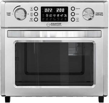 Equator Air Fryer + Convection Oven, Pizza Oven, Grill, and Dehydrator