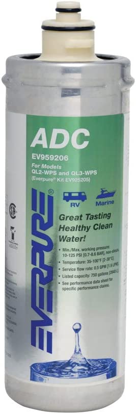 SHURflo EV959206 ADC Quick Change Cartridge for Water Purification System, 1 Count (Pack of 1)