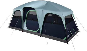 SUNLODGE Tent 8P Cabin BLU Night C001