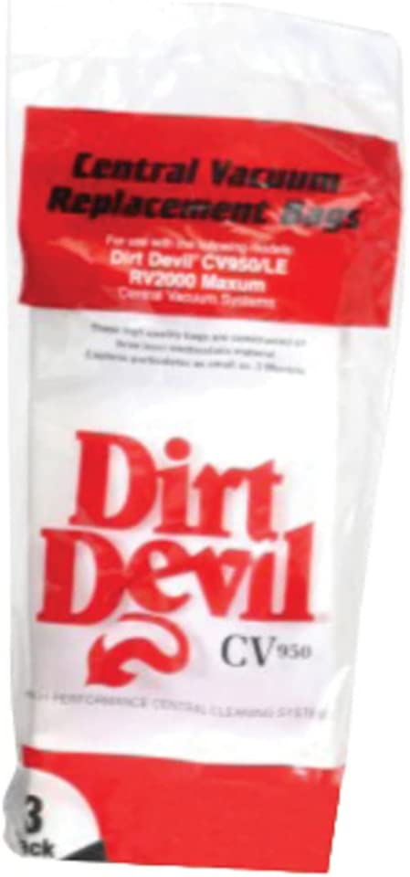 Hp Products 9597 Hepa Filter Bags (3 Pack)