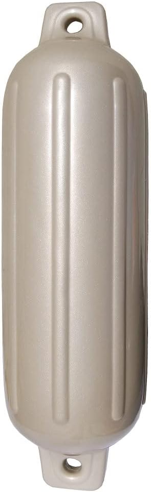 Taylor Made 262379 Storm Gard Inflatable Vinyl Fender - 6.5" x 22", Aurora Gold