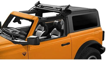 Bestop 5246017 Bronco Sunrider for Hardtop - '21-Current Bronco 2-Door (Black Twill)