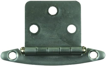 JR Products 70655 Satin Nickel Free Swing Flush Mount Hinge