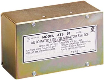 Parallax Power Supply ATS301 30 Amp 120V Automatic Line/Generator Switch