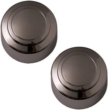 Set of 2 Replacement Aftermarket Rear Center Caps Hub Cover Fits 16x7 Inch Wheel - Part Number: IWCC3140/R by IWC