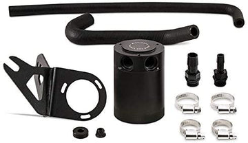 Mishimoto MMBCC-STNGR-18PBE Baffled Oil Catch Can, PCV Compatible With Kia Stinger GT 2018+ Black