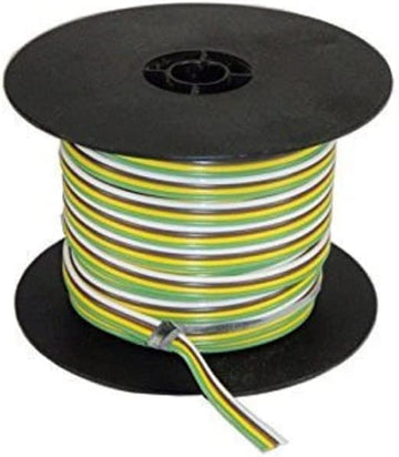 East Penn 02906 100' 14 Gauge Ribbon Wire