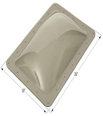 Icon 12080 RV Skylight Smoke
