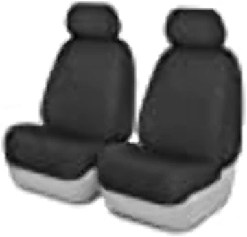 Covercraft SS3473PCCH Polycotton Seat Saver Custom Seat Covers, Charcoal