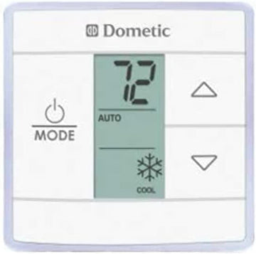 Dometic 3316250.700 Single Zone White T-Stat/Heat Strip/Heat Pump