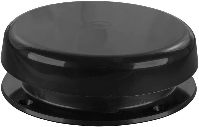 JR Products 02-29115 Mushroom Style Plumbing Vent (Black)