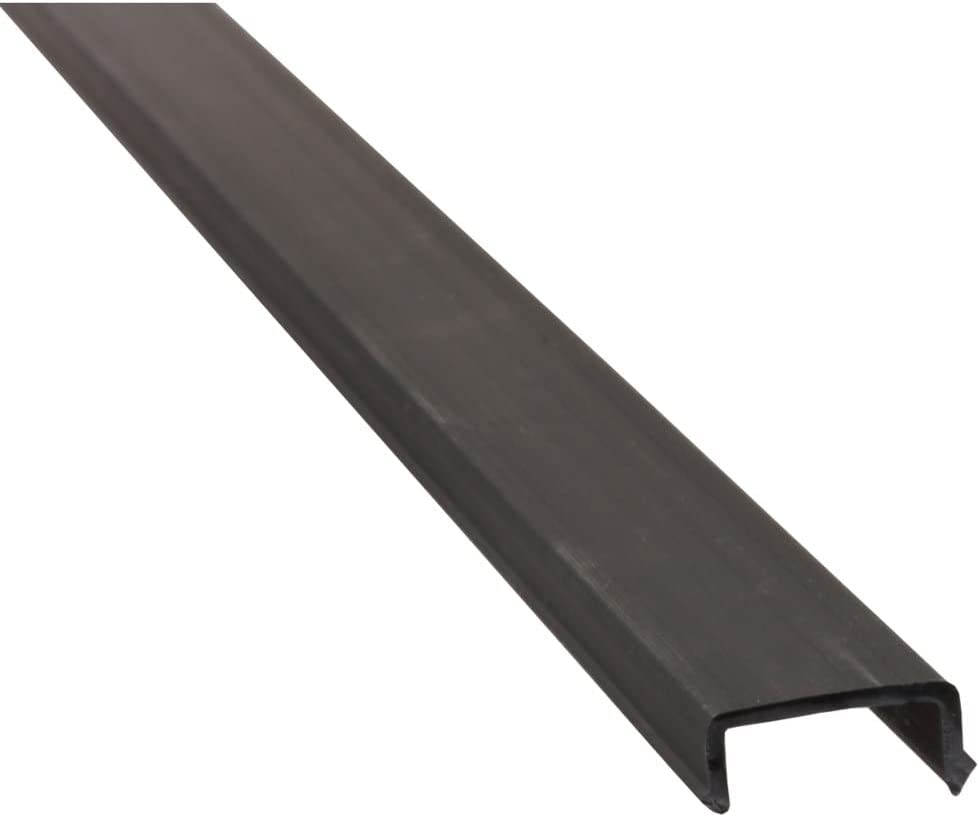 JR Products 11451 Rigid Screw Cover Plastic 8-Feet Black