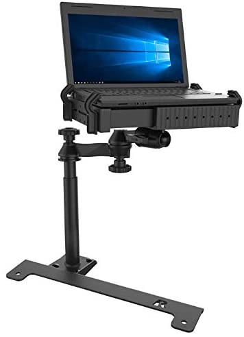 RAM Mounts No-Drill Laptop Mount for '19-21 Chevy Silverado + More RAM-VB-203-SW1 Compatible with 10" to 16" Wide Laptops