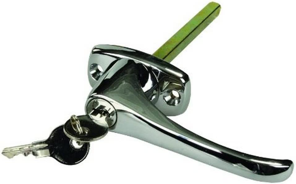 JR Products 10895 Chrome Locking L-Handle