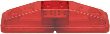 Anderson Marine V169KR Piranha Led Clearance/Side Mark , Red , 4.06"x1.06"