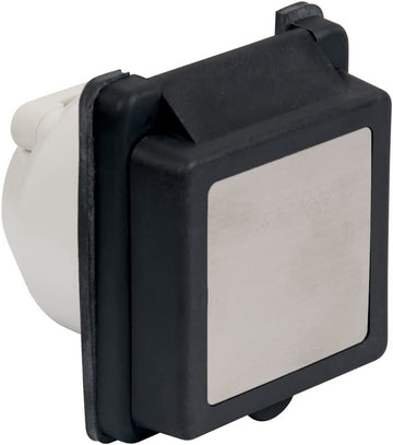 Marinco 301ELRV. Black 30 Amp Standard Power Inlet