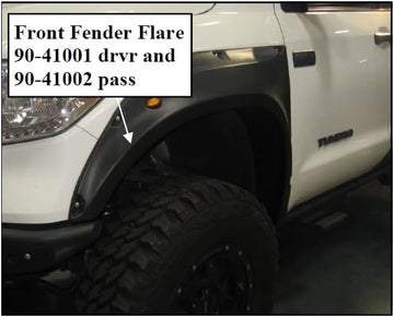 PRO COMP SUS 4" Perf Front Fenders