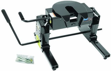 Reese 30094 Black 15,000lb Capacity 5th Wheel Hitch with Slider
