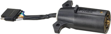 RV Designer, P718, 7-Way RV To 5-Way Flat Adapter, Pollak