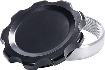Allstar Performance ALL36175 Filler Cap Black Withweld-In Steel Bung Large Black Large