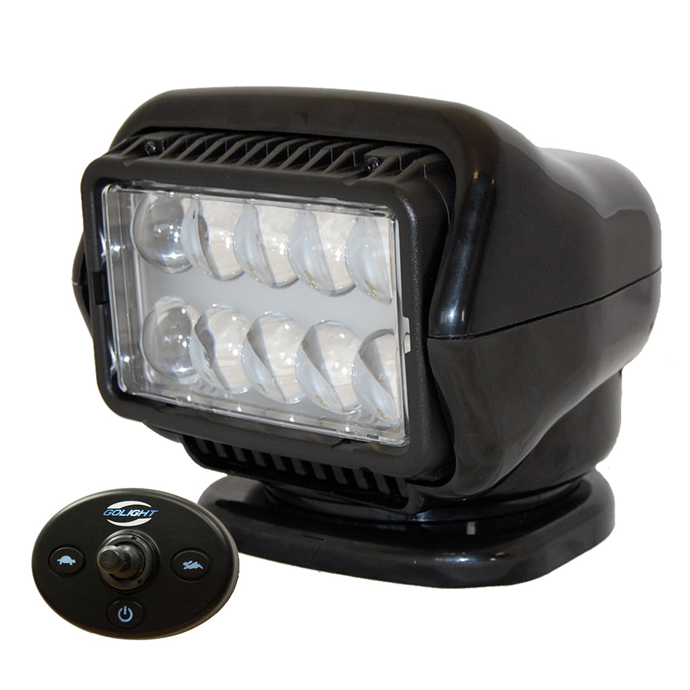 Golight LED Stryker Searchlight w/Wired Dash Remote - Permanent Mount - Black