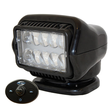 Golight LED Stryker Searchlight w/Wired Dash Remote - Permanent Mount - Black