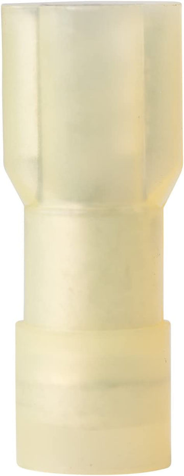 Ancor Marine Grade Electrical Nylon Insulated Double Crimp Funnel Entry Fully Insulated Disconnects with Insulation Grip Female 12-10 AWG 3 Pack