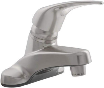 Dura Faucet (DF-PL100-SN) RV Single Lever Bathroom Faucet (Brushed Satin Nickel)