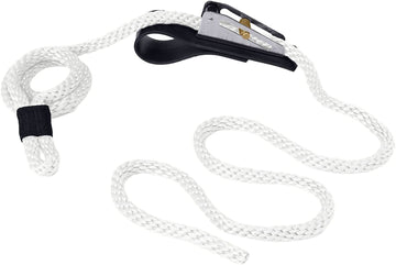 Taylor Made Products Tidy-Ups Boat Fender Adjuster with Fender Rope (Fender Not Included) White