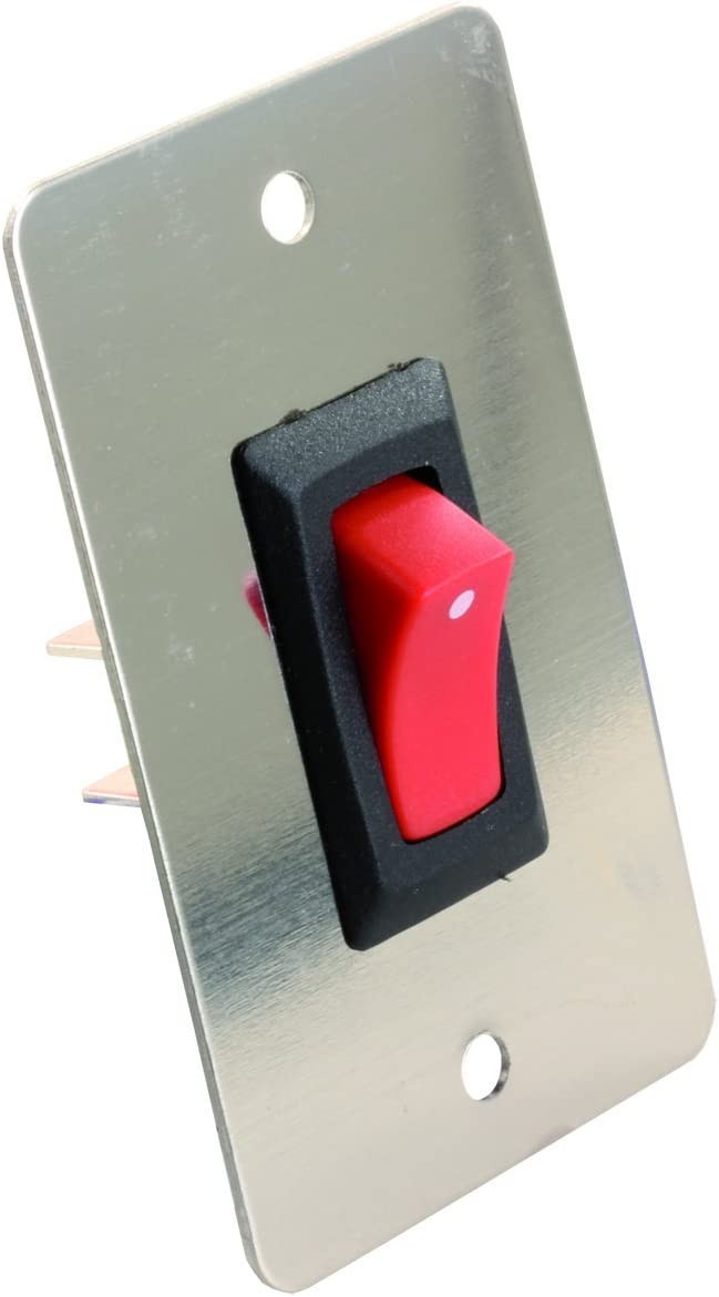 JR Products 13885 Chrome Plate On/Off Switch