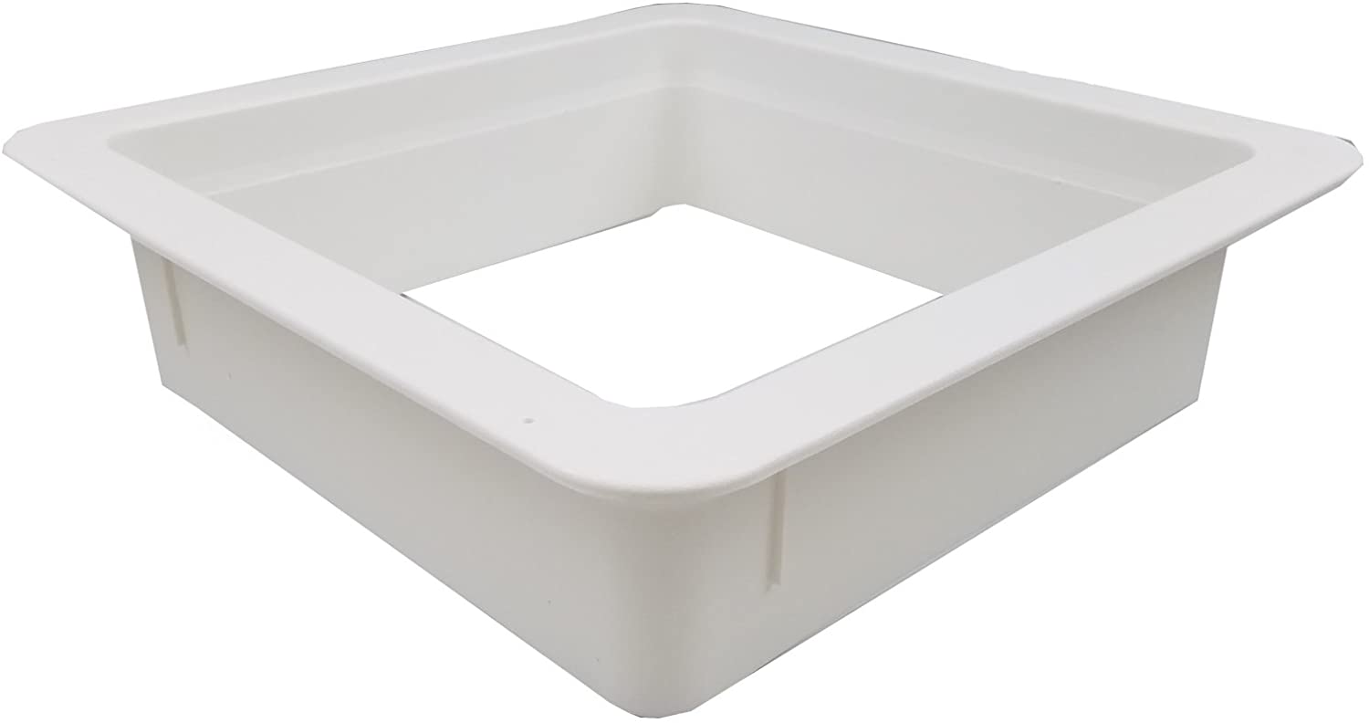 Hengs Industries 90094B Elixir Garnish White Vent Quantity 1