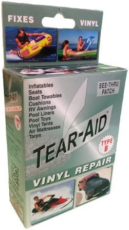 Tear-Aid Vinyl Repair Patch Kit 3 " X 12 " 7/8 " X 7/8 " 1-3/8 " X 1-3/8 " Type B Green