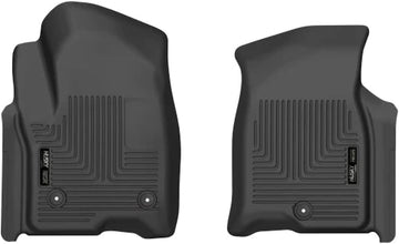 Husky Liners | X-ACT Contour Series | Front Seat Floor Liner Black | 55861 | Fits 2021-2023 Chevrolet Suburban, Tahoe, GMC Yukon, GMC Yukon XL, Cadillac Escalade (Includes ESV)