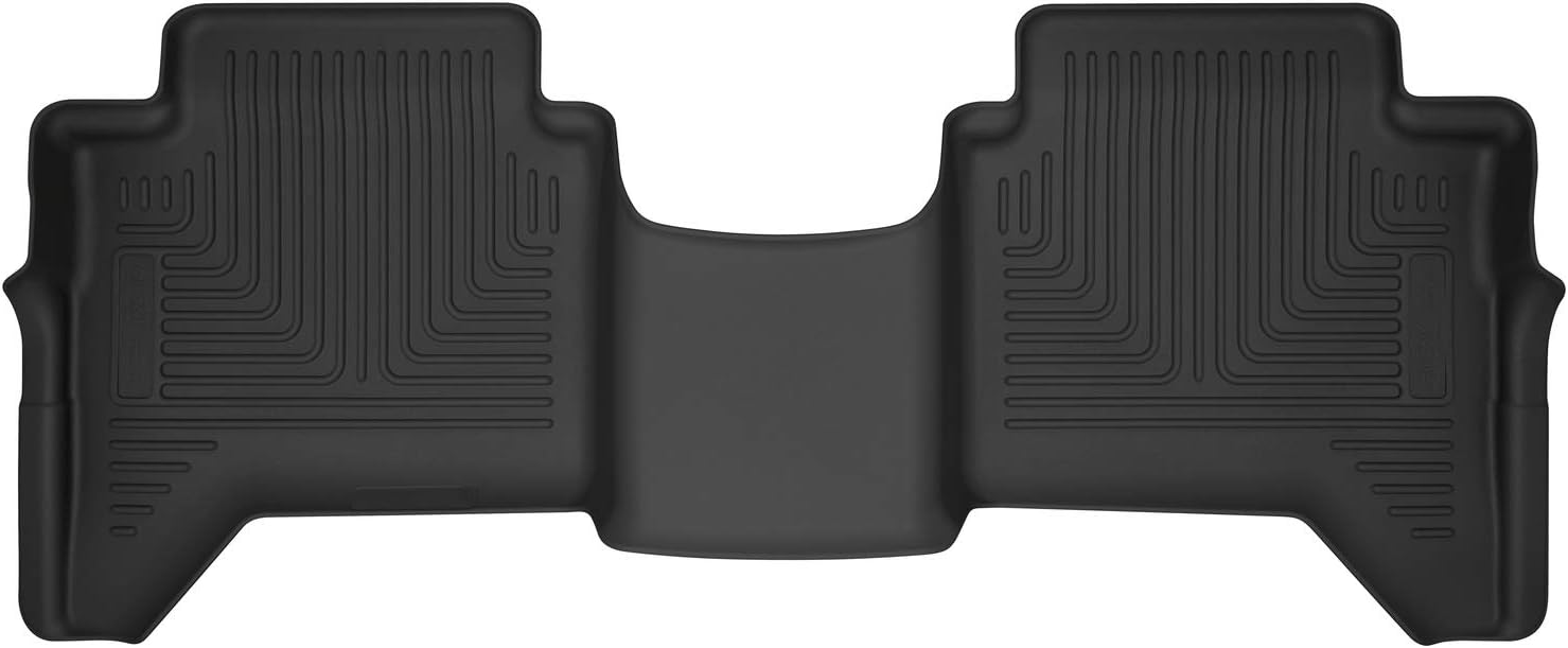 Husky Liners X-act Contour Series | 2nd Seat Floor Liner - Black | 54711 | Fits 2019-2022 Ford Ranger SuperCrew Cab 1 Pcs