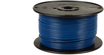 Wirthco Engineering 81099 Plastic Primary Wire Single Conductor - 16 Gauge, 100', Blue Blue 16 Gauge, 100 Feet