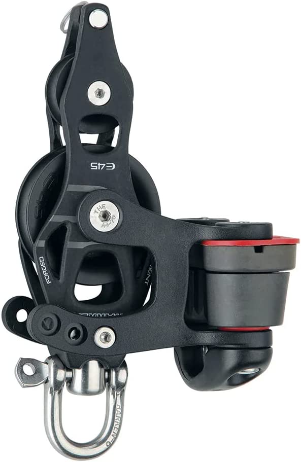 HARKEN 45MM SINGLE ELEMENT BLOCK W/ FIDDLE & SWIVEL W/
