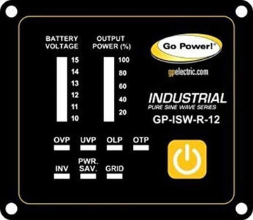 Go Power GP-ISW-R Industrial Pure Sine Wave Inverter Remote for ISW Inverters