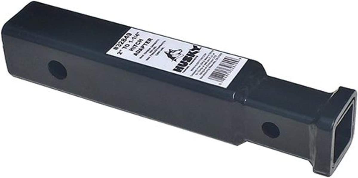 Husky Towing Products 32849 2" to 1-1/4" Box Hitch Adapter 2 Inches to 1-1/4 Inches
