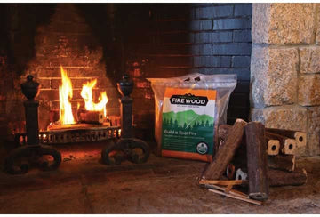 Green Mountain Firewood GMFC 8-Log Bundle Logs - 8-Log Bundle with Fire Starters