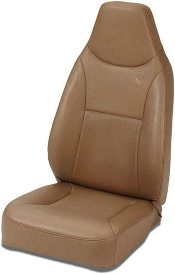Bestop® 39436-37 TrailMax II Spice Front High Back Vinyl All-Vinyl Single Jeep Seat for 76-06 Jeep CJ and Wrangler