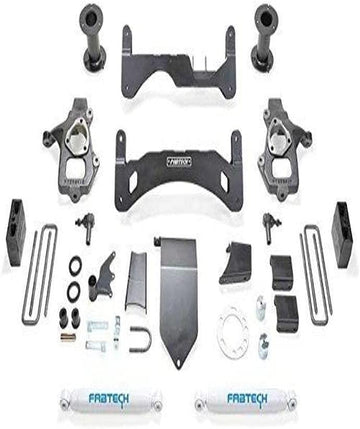 Fabtech FTS21171 Coilover Spacer Kit