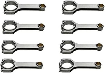 Eagle 6125B3DL19 Connecting Rod (Chevy Rolet Small Block 6.125In Length H-Beam with ARP L19 Bolt), 8 Pack