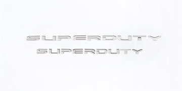 Putco 55552FD Stainless Steel Ford Super Duty Letter for Tailgate/Rear