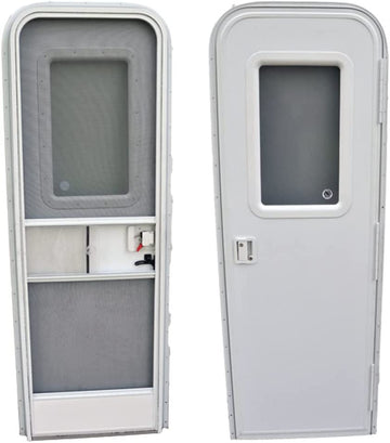 AP Products 015-205998 Polar White RV Entrance Door