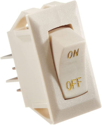RV Designer Collection S279 Rocker Switch 10A W/Gold Text