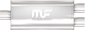 Magnaflow 12158 Satin Stainless Steel 2.5" Oval Muffler