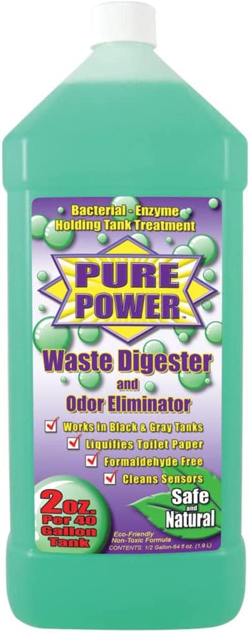 Valterra V22003 Pure Power Green Waste Digester and Odor Eliminator - 64 oz. 64 Ounce